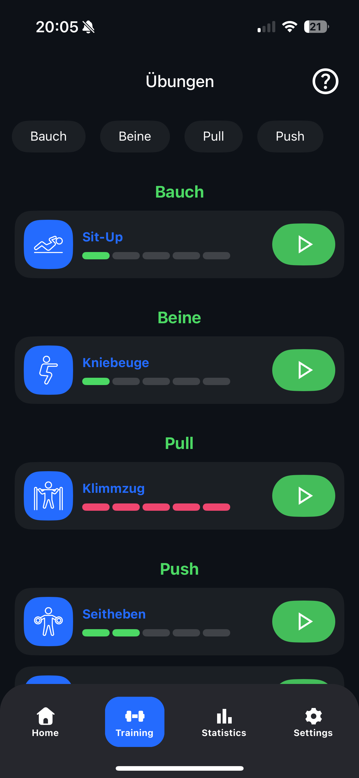 Rhino App – Screenshot